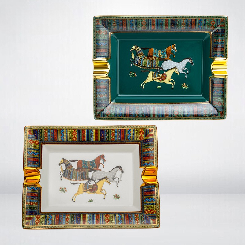 Cigar Cutter Set - 2026 At Yılı Anma LUBINSKI Puro