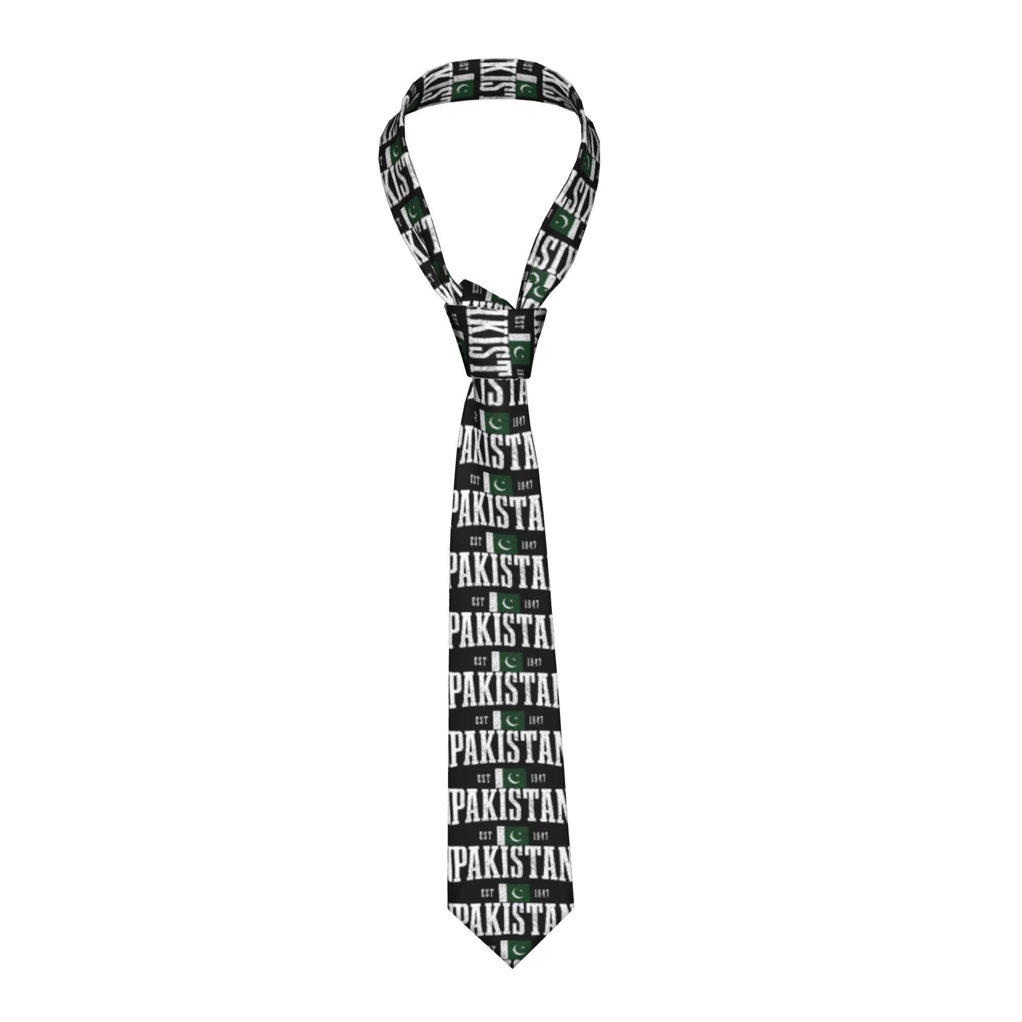 Men Accessories Pakistan - Erkek Kravat Pakistan Pakistan Bayrağı Kökleri