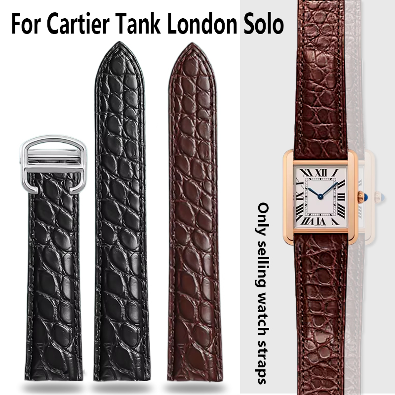 Men'S Accessories London - Timsah Derisi Saat Kayışı 16 18