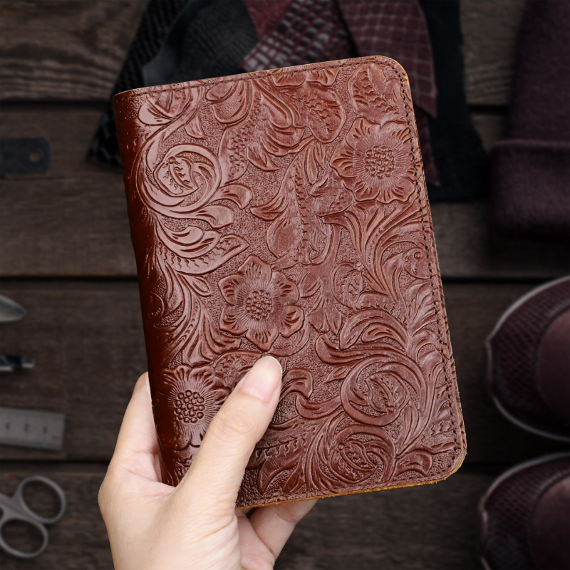 Men'S Accessories Case - Hakiki Deri Pasaport Tutucu Seyahat Cüzdanı