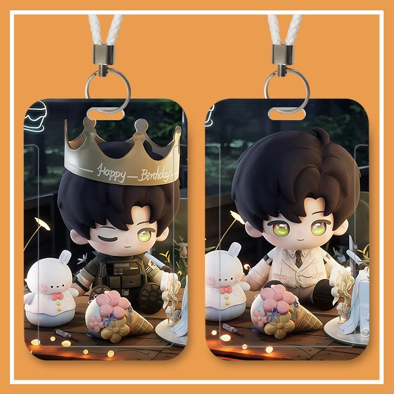 Men'S Accessories Case - Anime Love and Deepspace Temalı Kimlik