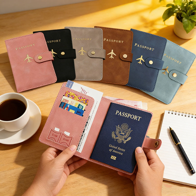 Men'S Accessories Case - Deri Pasaportluk, Seyahat Gereçleri Kredi Kartı