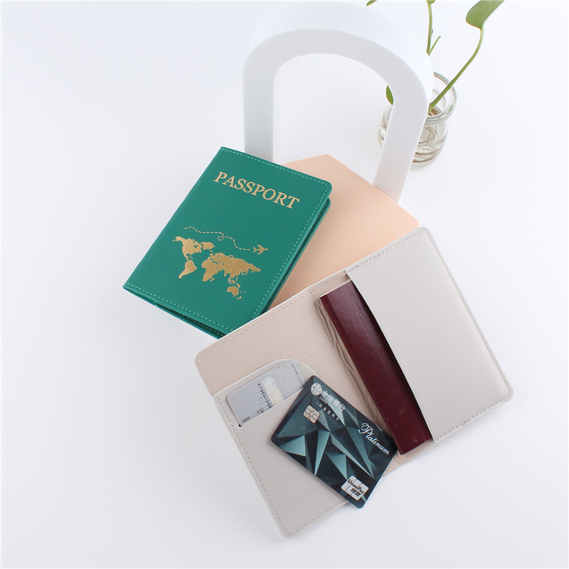 1 adet PU deri harita pasaport - Men'S Accessories Case incelemesi ve fiyatı