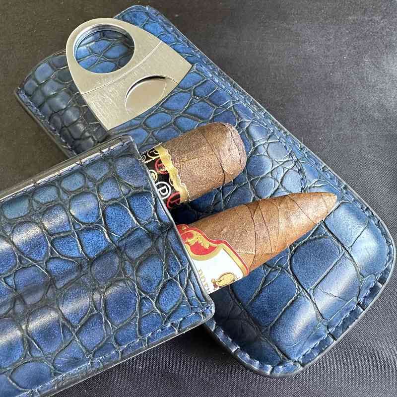 Puro Tüpü 2 Yuvaları Kılıfı Pu - Cigar Cutter Set incelemesi ve fiyatı