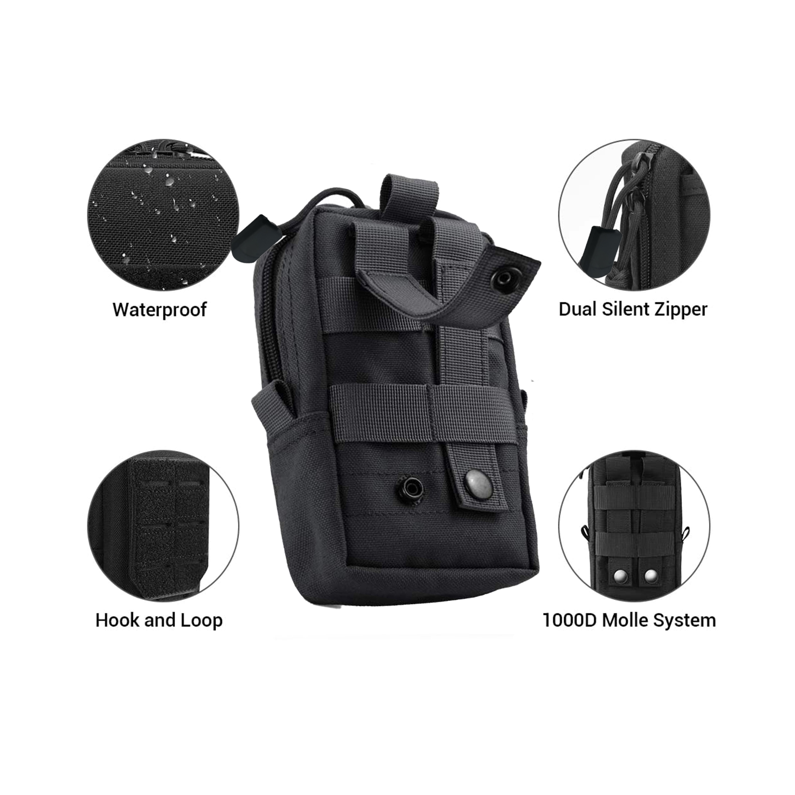 Taktik Molle Kılıfı Bel Çantas - Men Accessories Bag incelemesi ve fiyatı