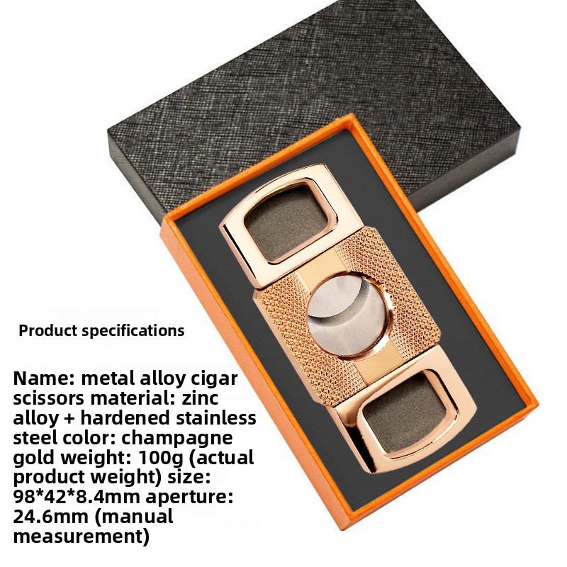 Çift Bıçaklı Altın Kesici Puro - Cigar Cutter Set incelemesi ve fiyatı