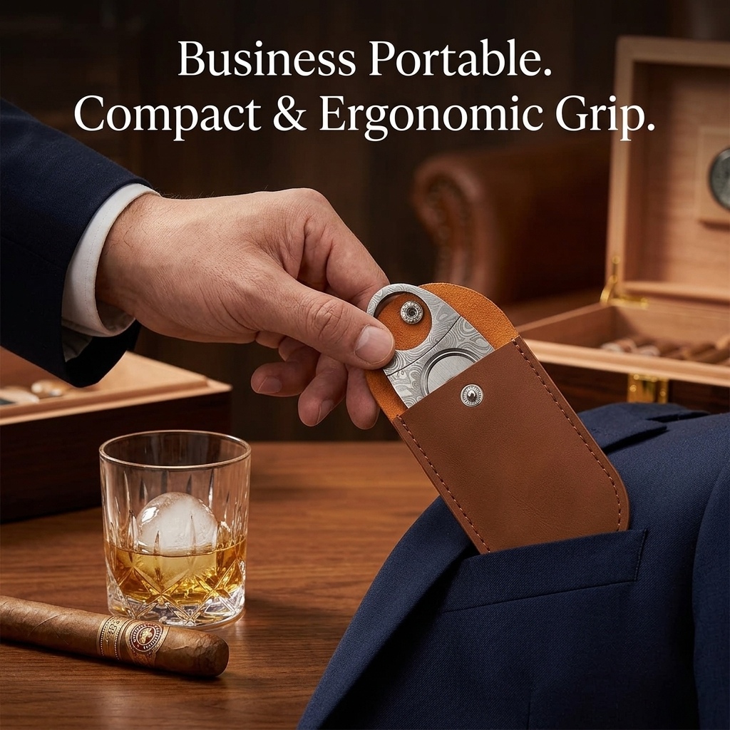 Manuel Paslanmaz Çelik Puro Ke - Cigar Cutter Set incelemesi ve fiyatı