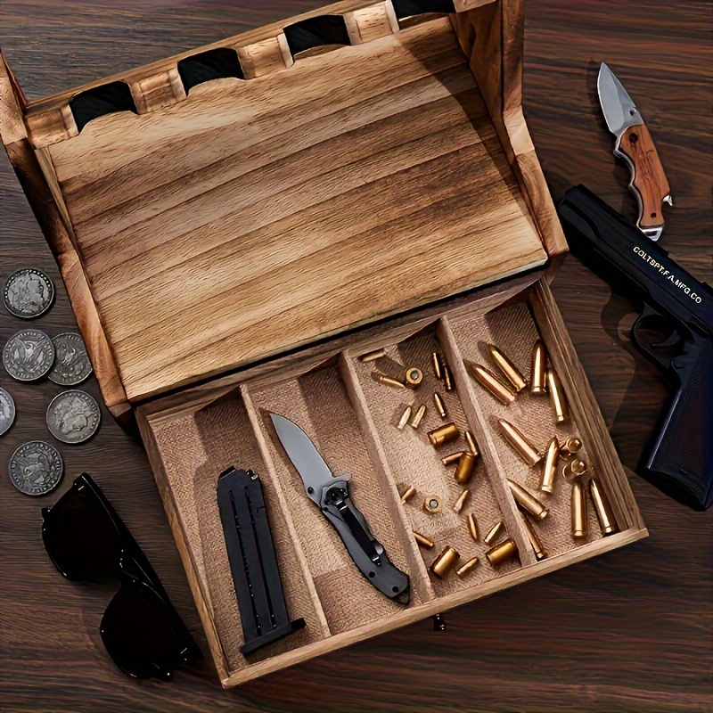 Masif Ahşap Tabanca Saklama St - Men Accessories In Store incelemesi ve fiyatı